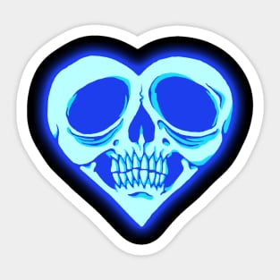 Ghost Heart Sticker